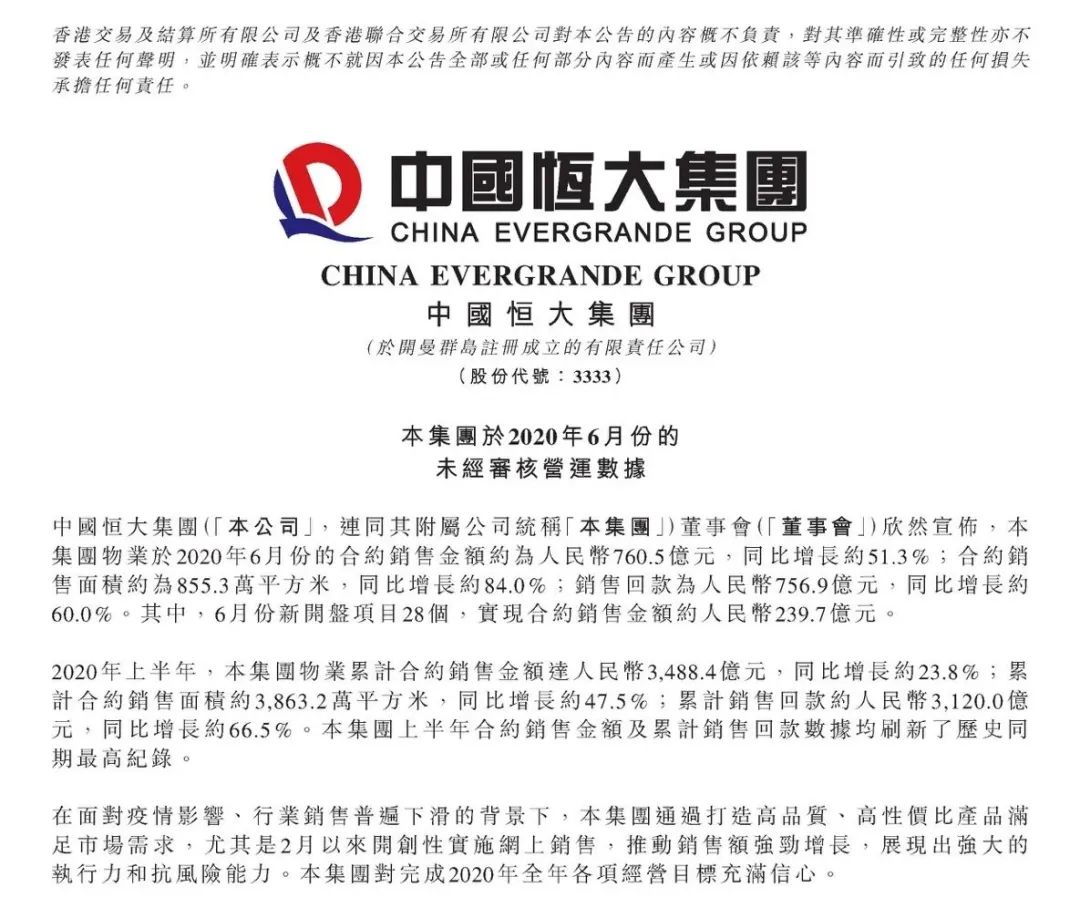 中国恒大：模范生的“提质增效”-一点财经